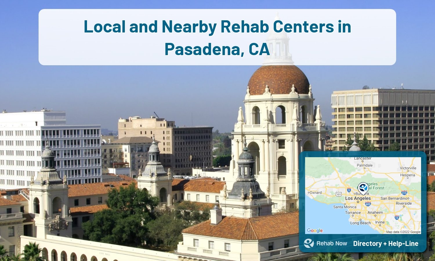 Pasadena, CA Treatment Centers. Find drug rehab in Pasadena, California, or detox and treatment programs. Get the right help now!