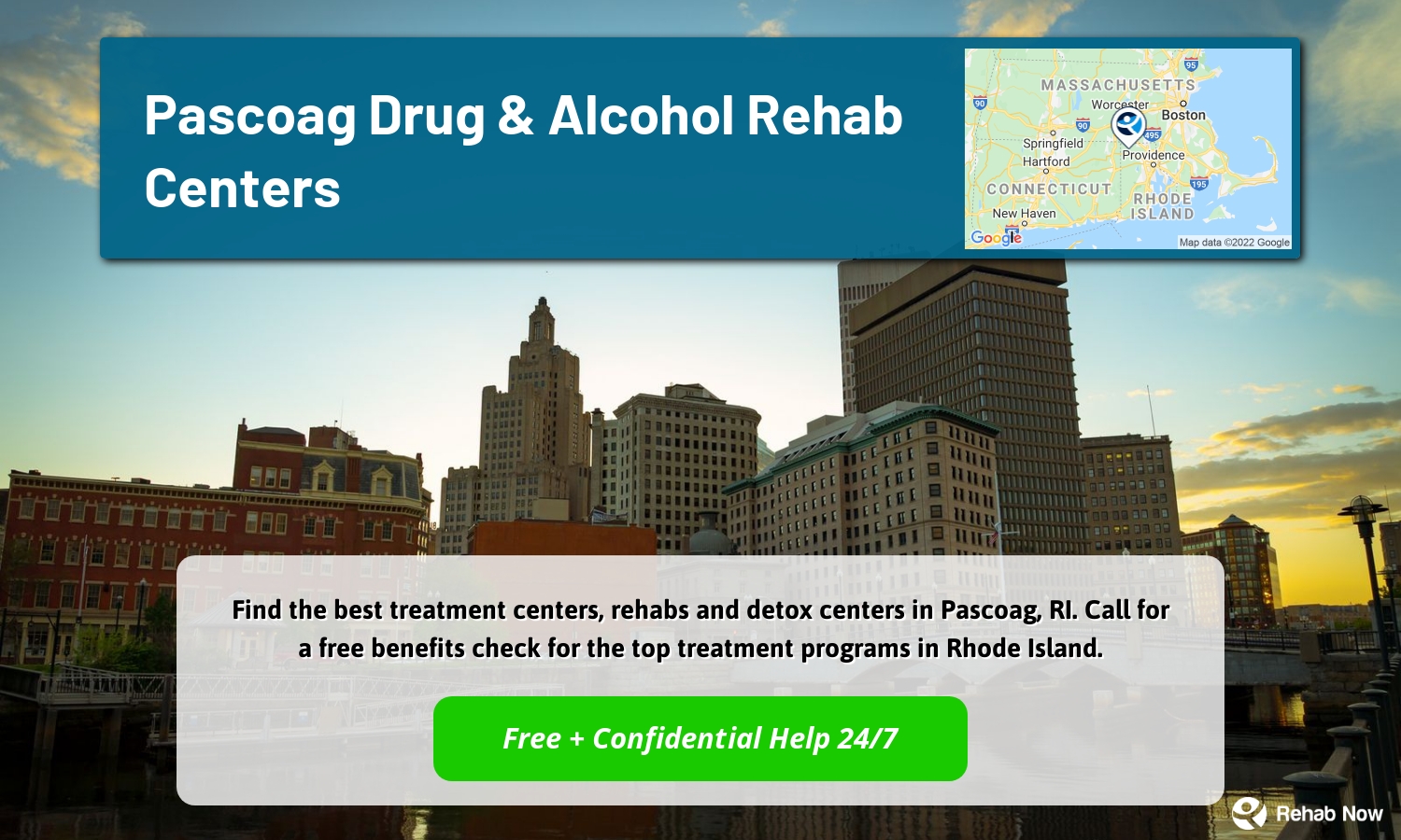 Find the best treatment centers, rehabs and detox centers in Pascoag, RI. Call for a free benefits check for the top treatment programs in Rhode Island.