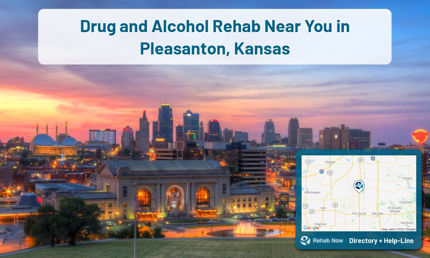 Pleasanton, KS Treatment Centers. Find drug rehab in Pleasanton, Kansas, or detox and treatment programs. Get the right help now!