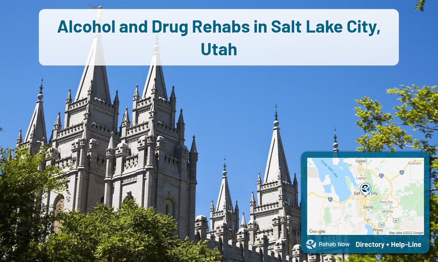 List of alcohol and drug treatment centers near you in Salt Lake City, Utah. Research certifications, programs, methods, pricing, and more.