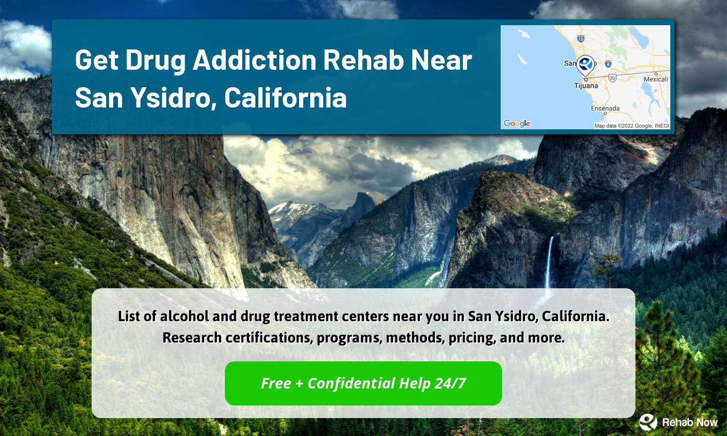 List of alcohol and drug treatment centers near you in San Ysidro, California. Research certifications, programs, methods, pricing, and more.
