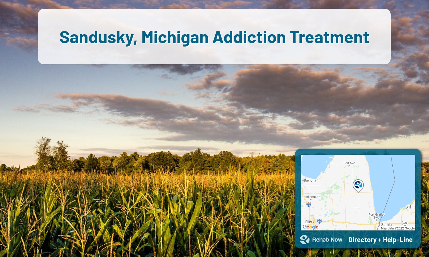 List of alcohol and drug treatment centers near you in Sandusky, Michigan. Research certifications, programs, methods, pricing, and more.