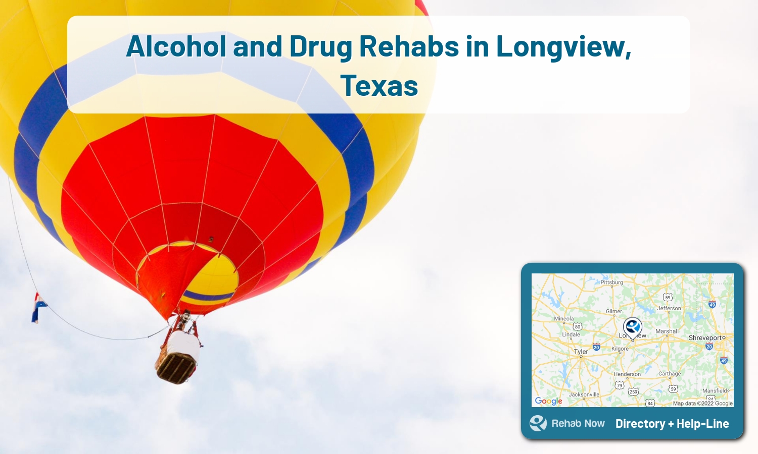 Longview, TX Treatment Centers. Find drug rehab in Longview, Texas, or detox and treatment programs. Get the right help now!