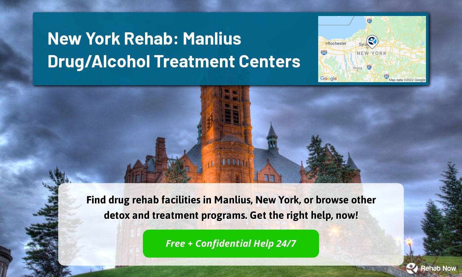 Find drug rehab facilities in Manlius, New York, or browse other detox and treatment programs. Get the right help, now!
