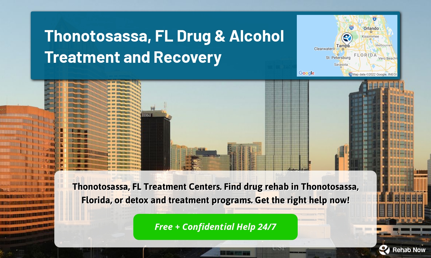 Thonotosassa, FL Treatment Centers. Find drug rehab in Thonotosassa, Florida, or detox and treatment programs. Get the right help now!