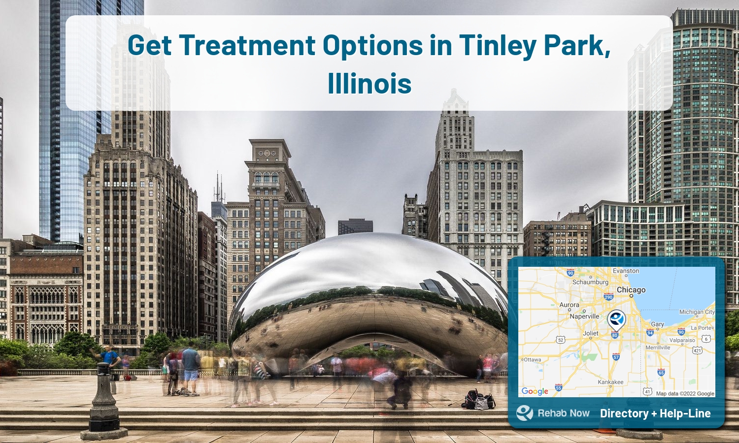 Drug rehab and alcohol treatment services near you in Tinley Park, Illinois. Need help choosing a center? Call us, free.