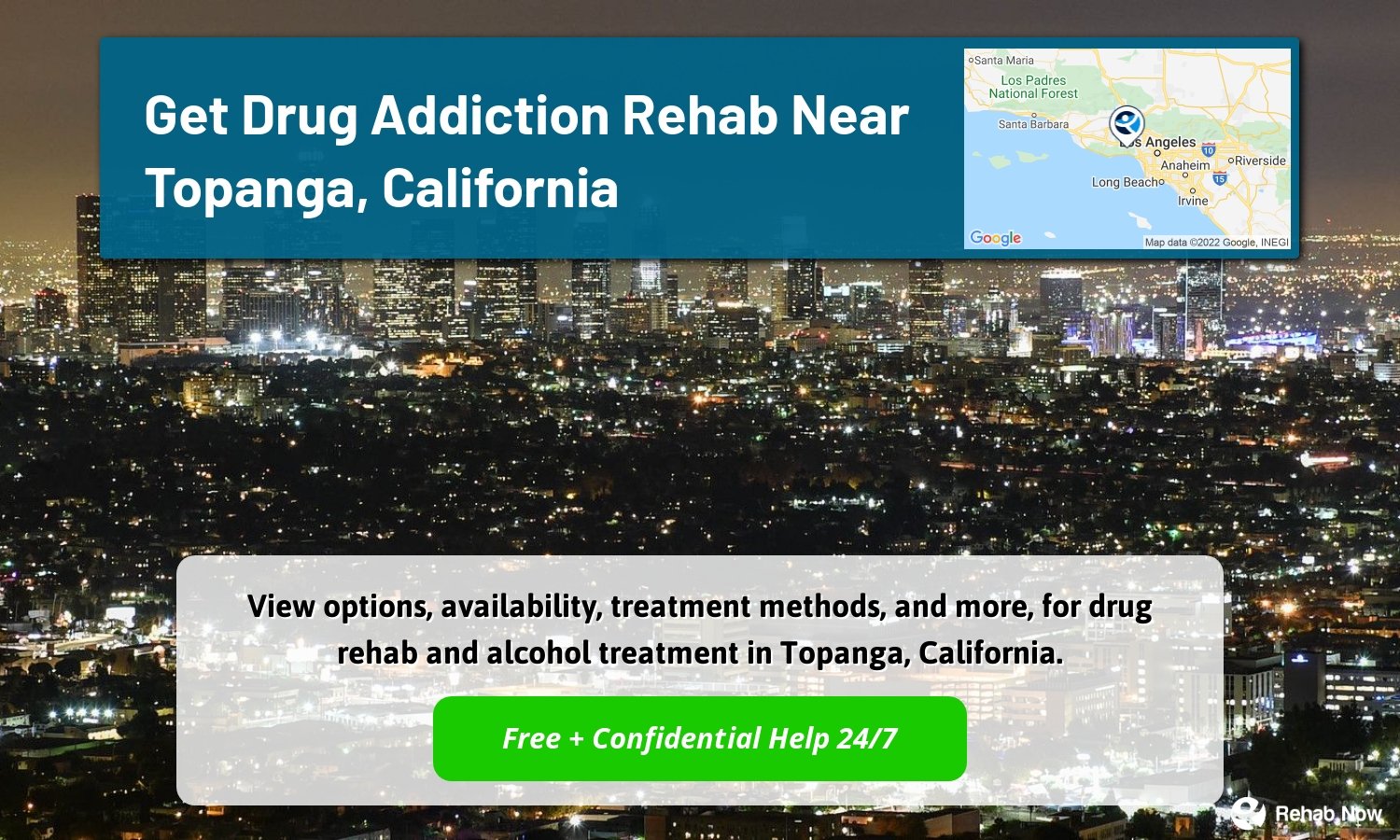 View options, availability, treatment methods, and more, for drug rehab and alcohol treatment in Topanga, California.