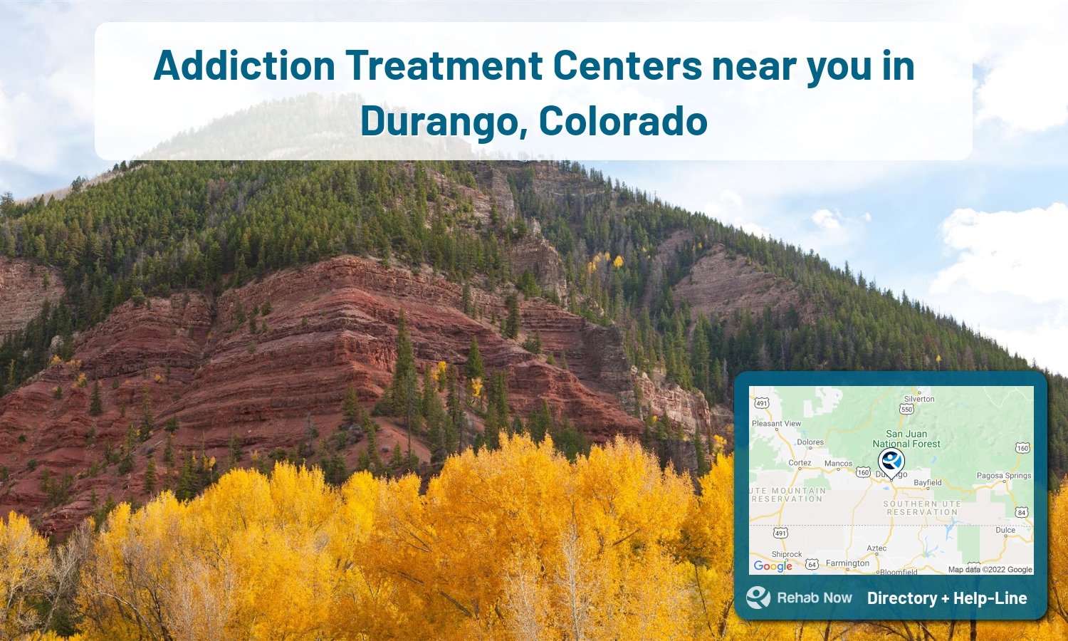 Durango, CO Treatment Centers. Find drug rehab in Durango, Colorado, or detox and treatment programs. Get the right help now!