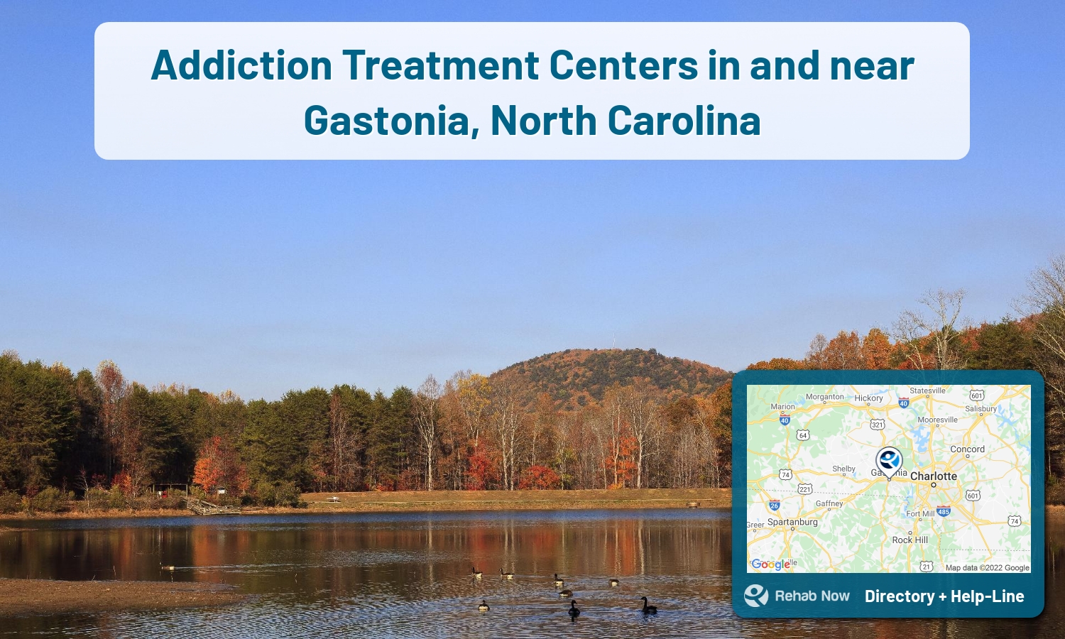 Gastonia, NC Treatment Centers. Find drug rehab in Gastonia, North Carolina, or detox and treatment programs. Get the right help now!