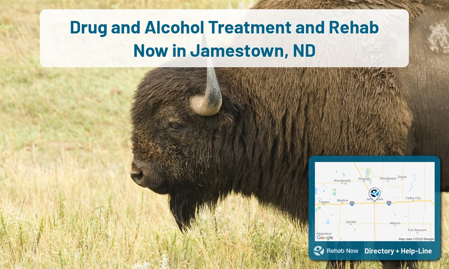 Let our expert counselors help find the best addiction treatment in Jamestown, North Dakota now with a free call to our hotline.