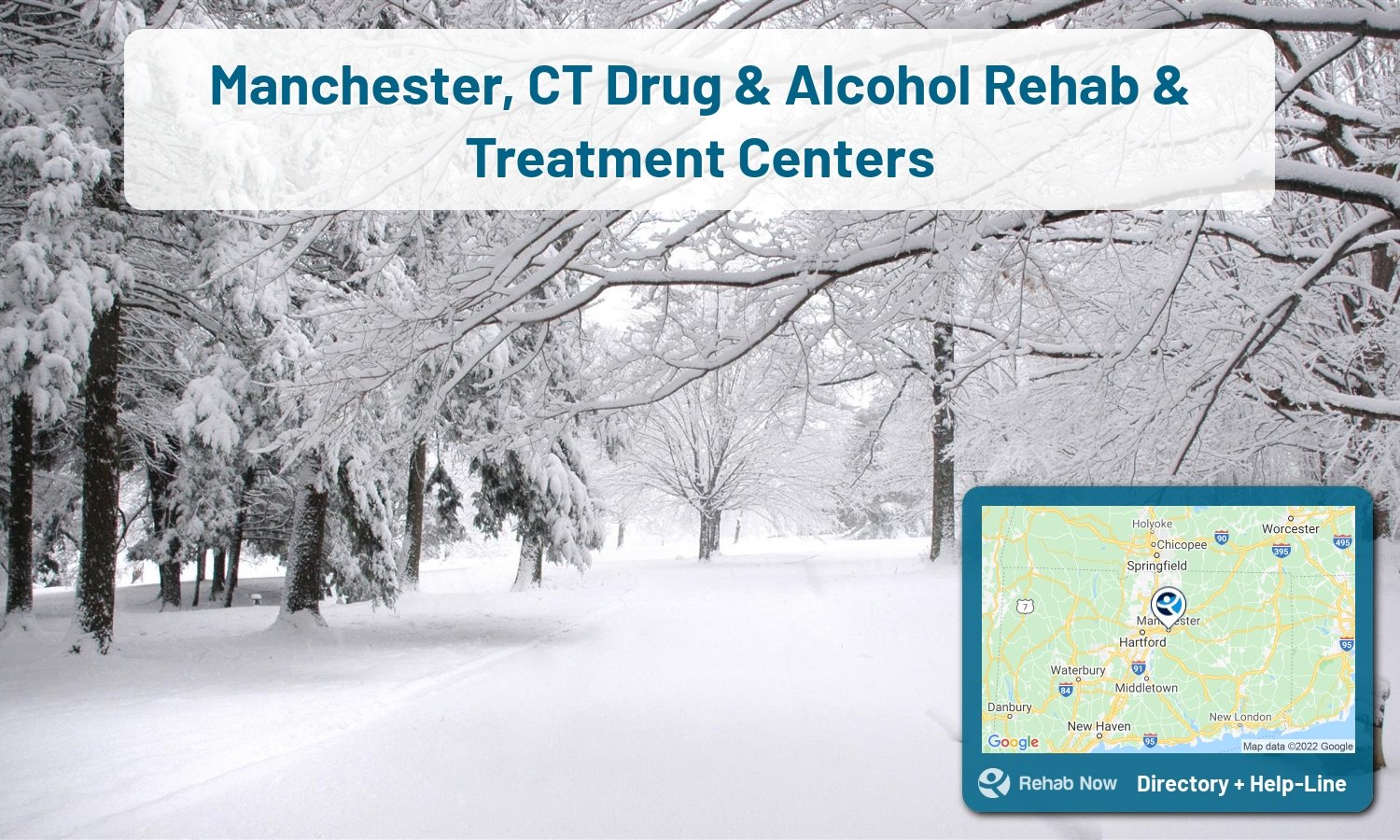 View options, availability, treatment methods, and more, for drug rehab and alcohol treatment in Manchester, Connecticut