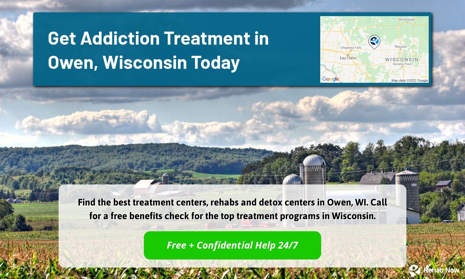 Find the best treatment centers, rehabs and detox centers in Owen, WI. Call for a free benefits check for the top treatment programs in Wisconsin.
