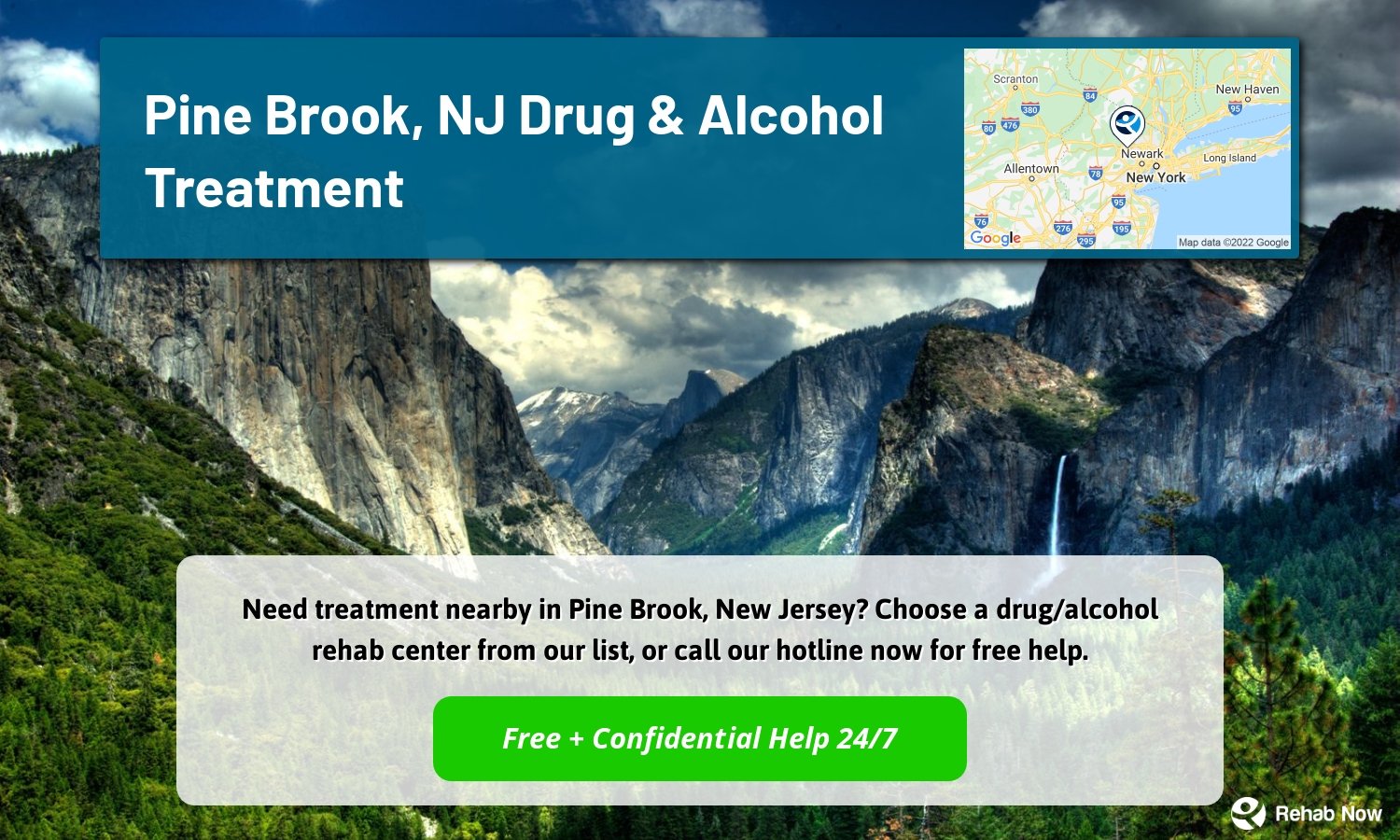 Need treatment nearby in Pine Brook, New Jersey? Choose a drug/alcohol rehab center from our list, or call our hotline now for free help.