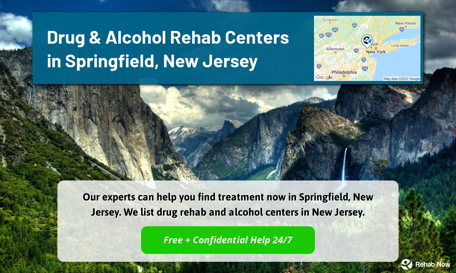 Our experts can help you find treatment now in Springfield, New Jersey. We list drug rehab and alcohol centers in New Jersey.