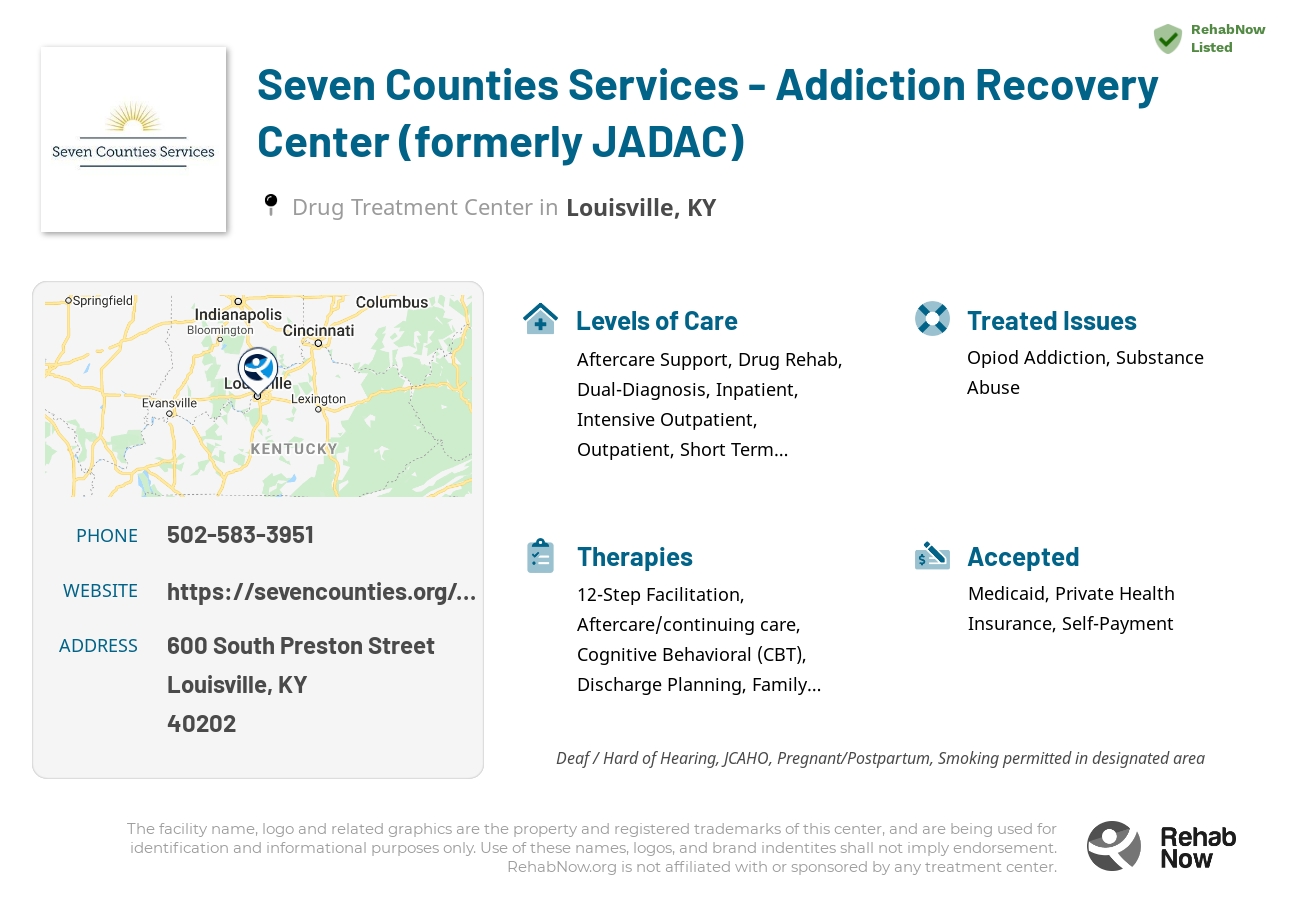 Drug and Alcohol Addiction Treatment Center in Louisville, KY