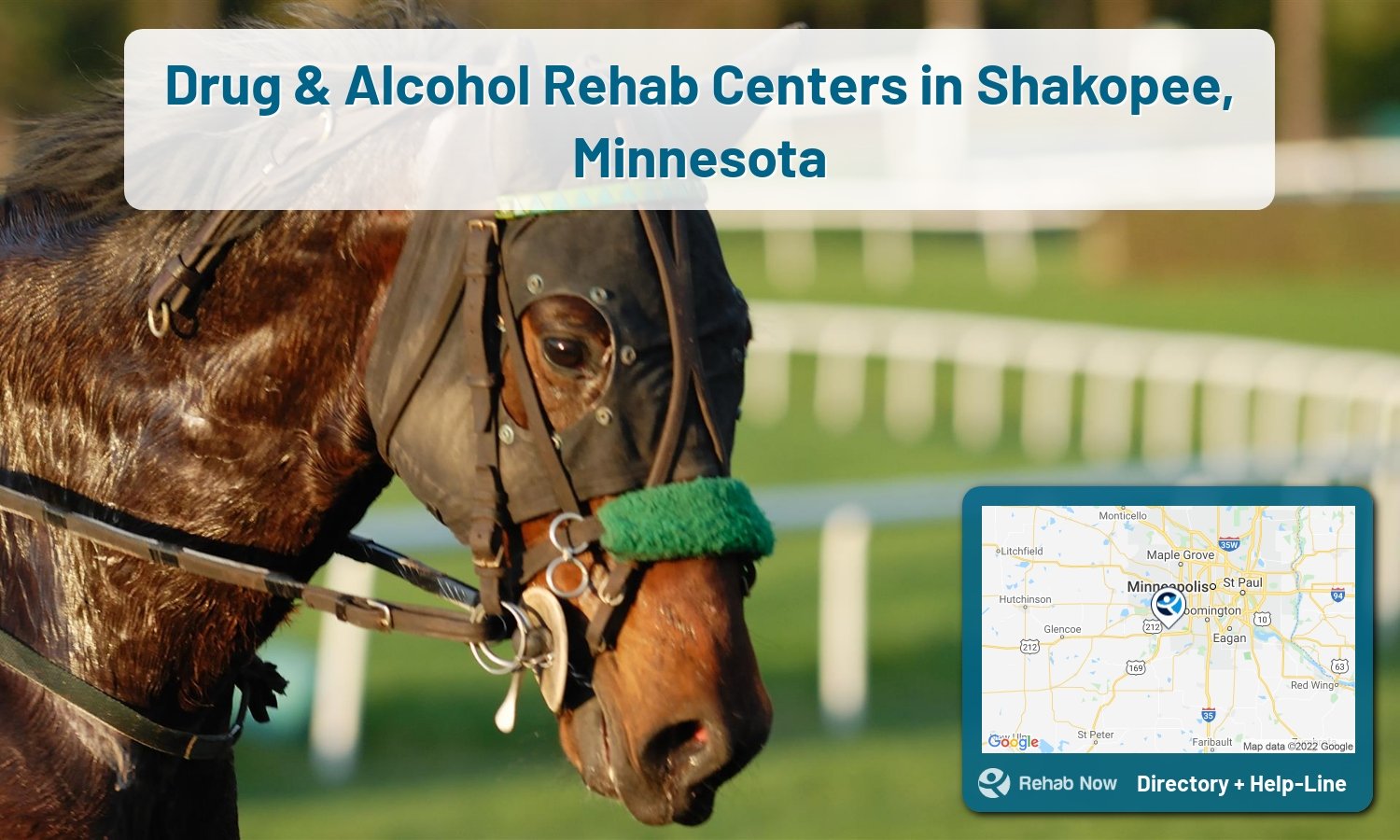 Drug rehab and alcohol treatment services nearby Shakopee, MN. Need help choosing a treatment program? Call our free hotline!