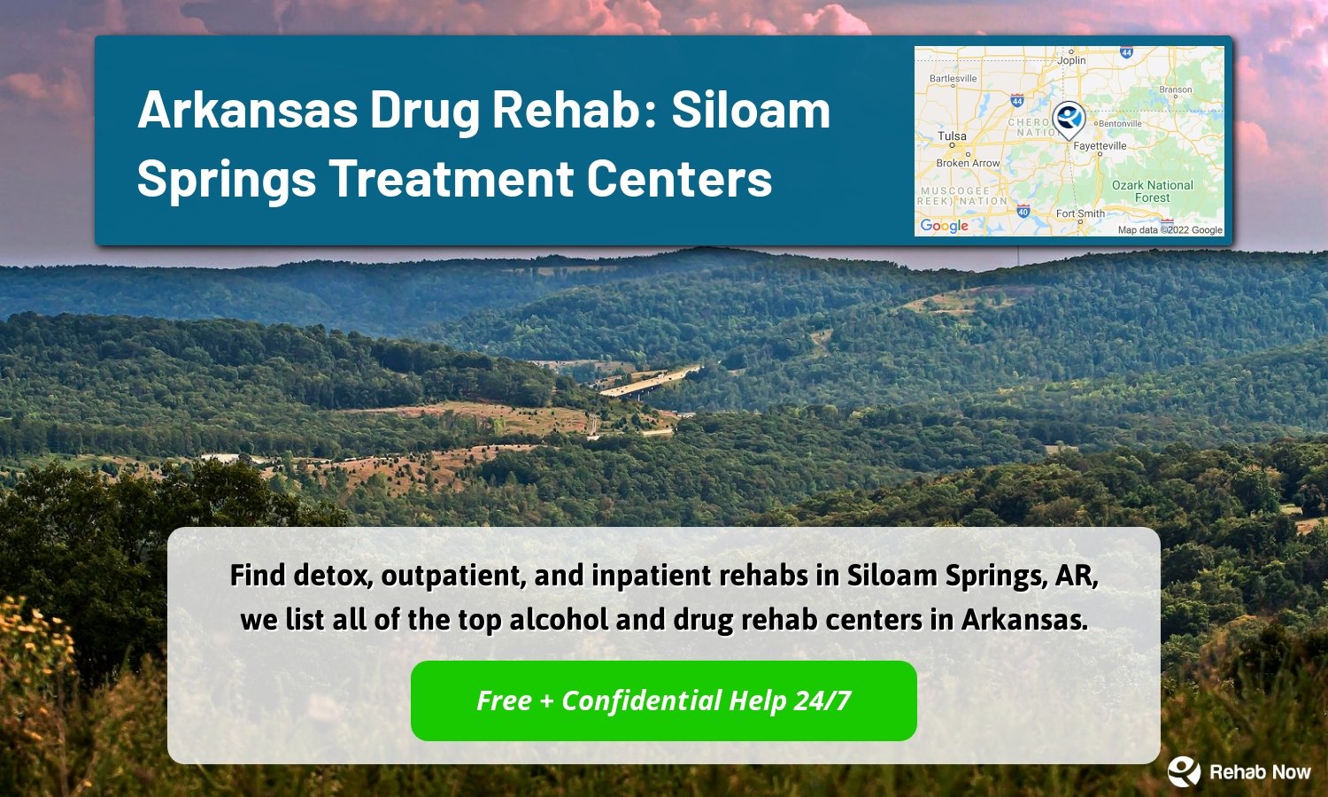 Find detox, outpatient, and inpatient rehabs in Siloam Springs, AR, we list all of the top alcohol and drug rehab centers in Arkansas.