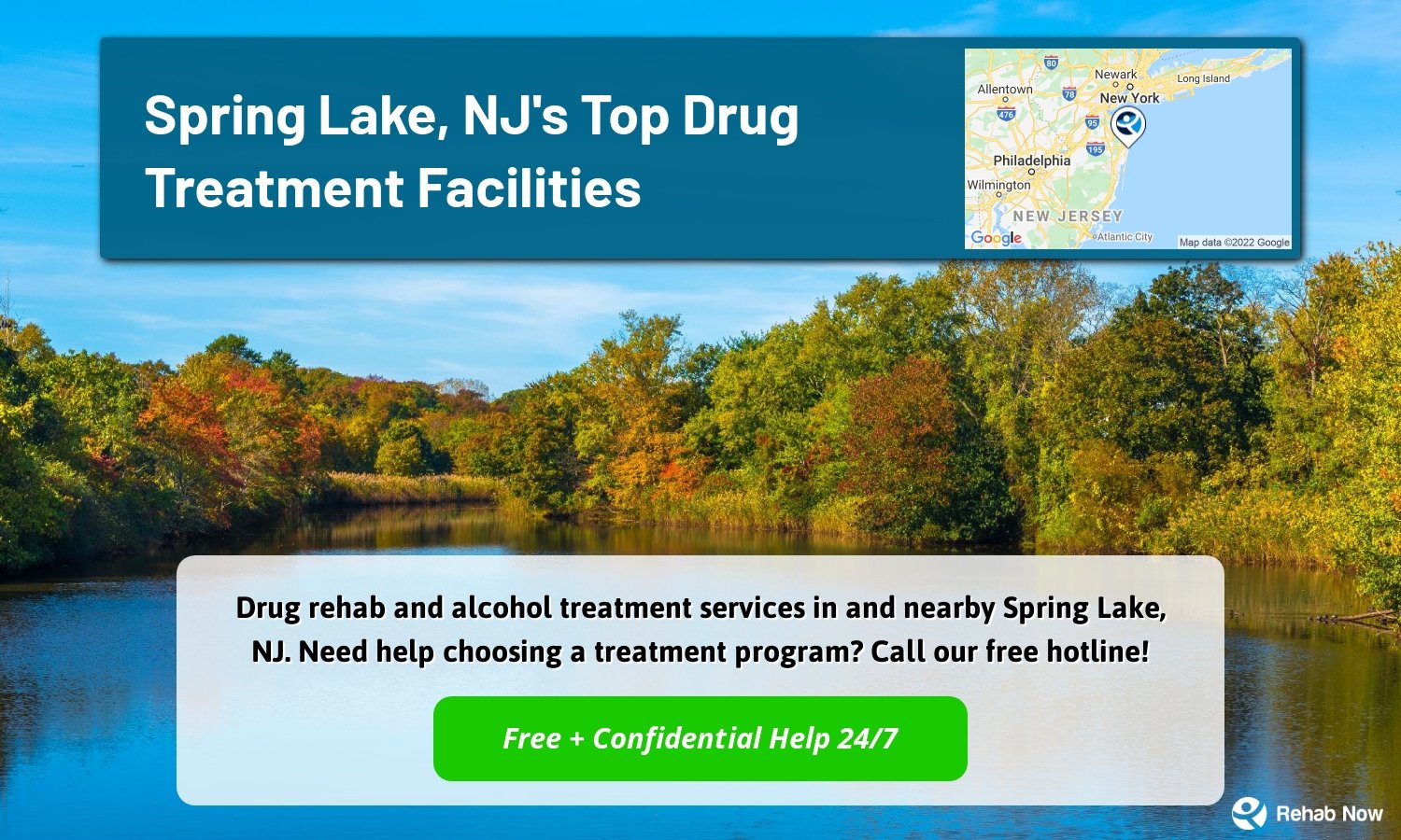 Drug rehab and alcohol treatment services in and nearby Spring Lake, NJ. Need help choosing a treatment program? Call our free hotline!