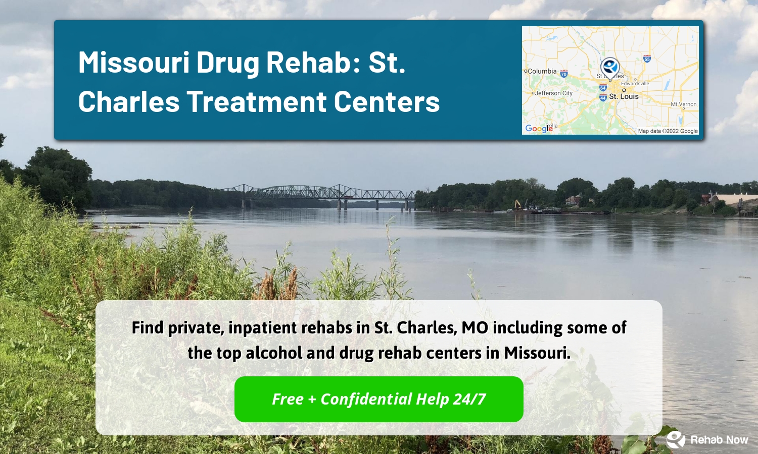 Find private, inpatient rehabs in St. Charles, MO including some of the top alcohol and drug rehab centers in Missouri.