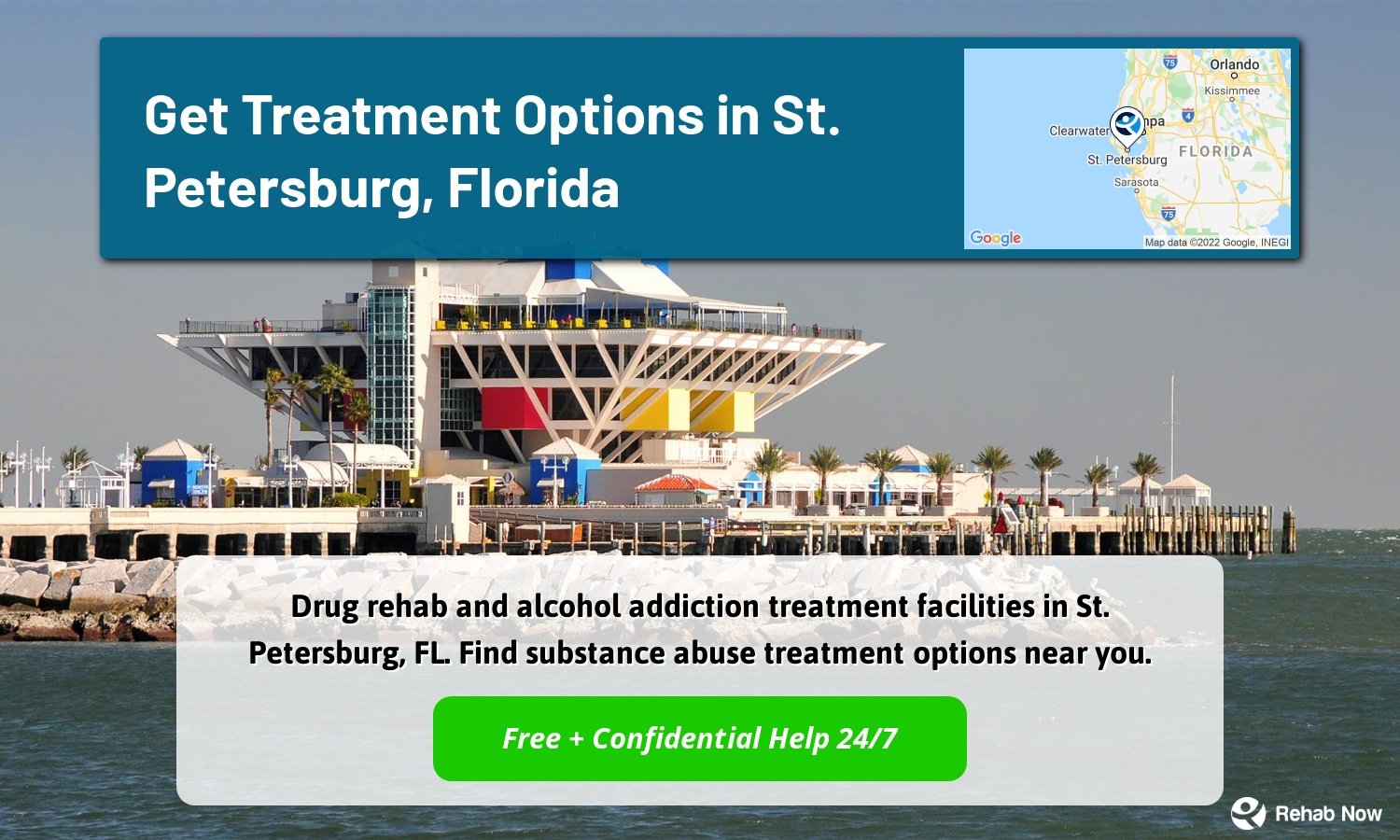 Drug rehab and alcohol addiction treatment facilities in St. Petersburg, FL. Find substance abuse treatment options near you.