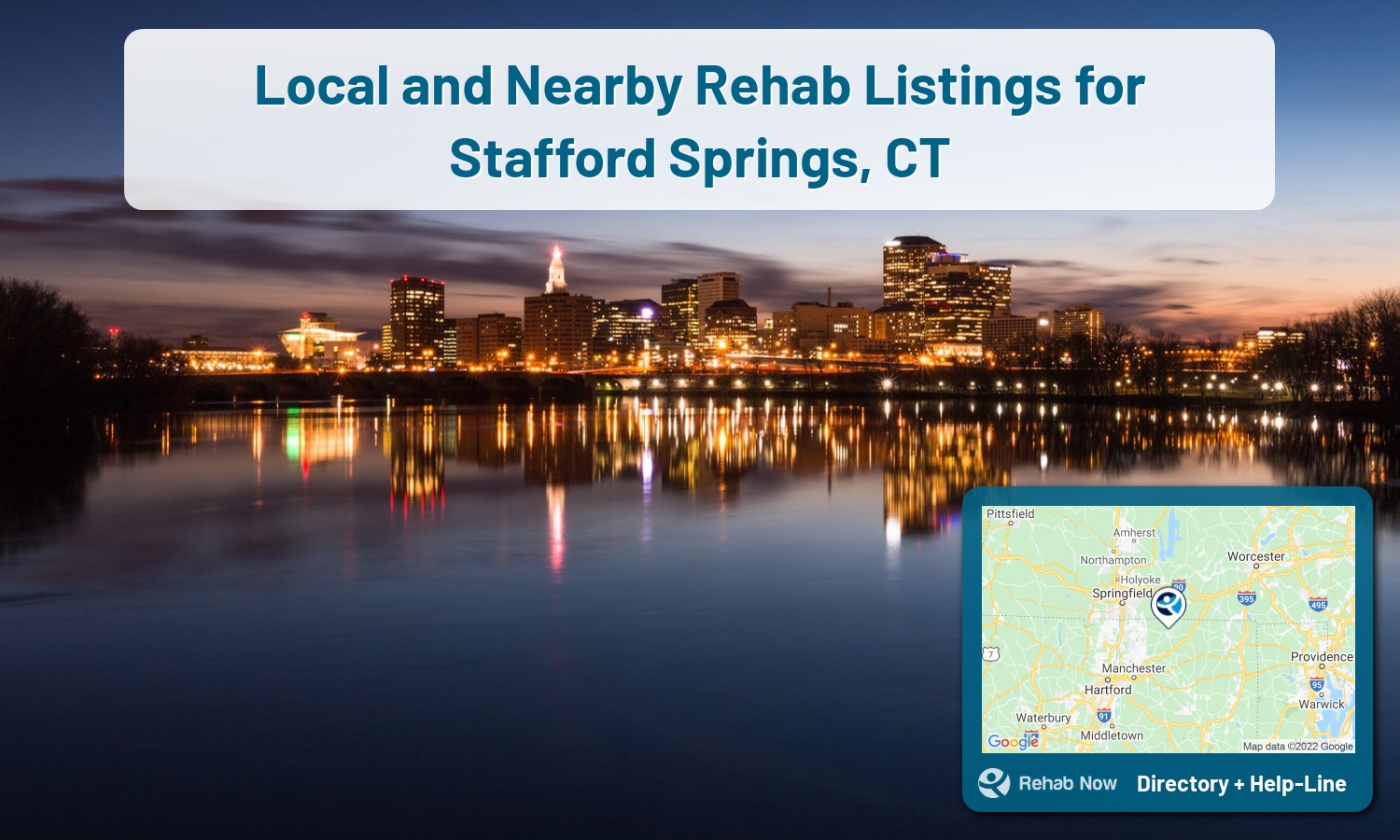 Stafford Springs, CT Treatment Centers. Find drug rehab in Stafford Springs, Connecticut, or detox and treatment programs. Get the right help now!
