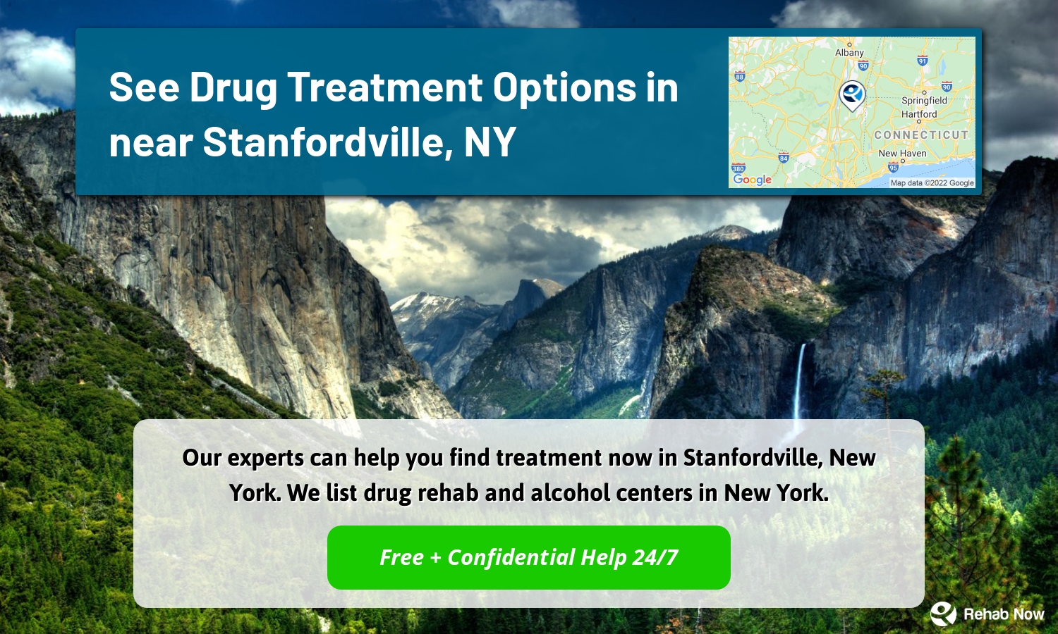 Our experts can help you find treatment now in Stanfordville, New York. We list drug rehab and alcohol centers in New York.