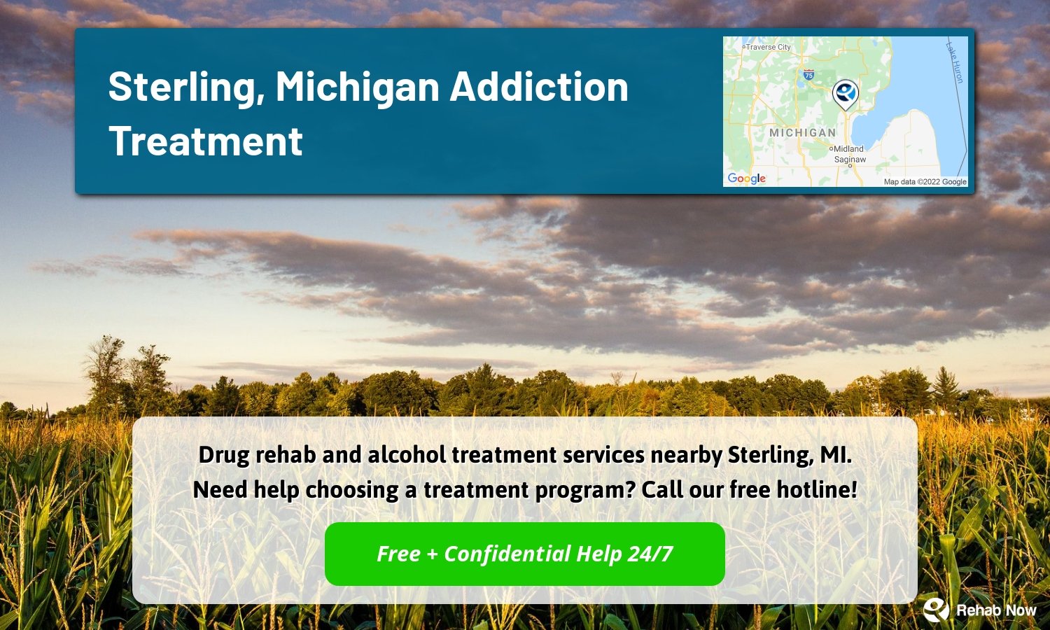 Drug rehab and alcohol treatment services nearby Sterling, MI. Need help choosing a treatment program? Call our free hotline!