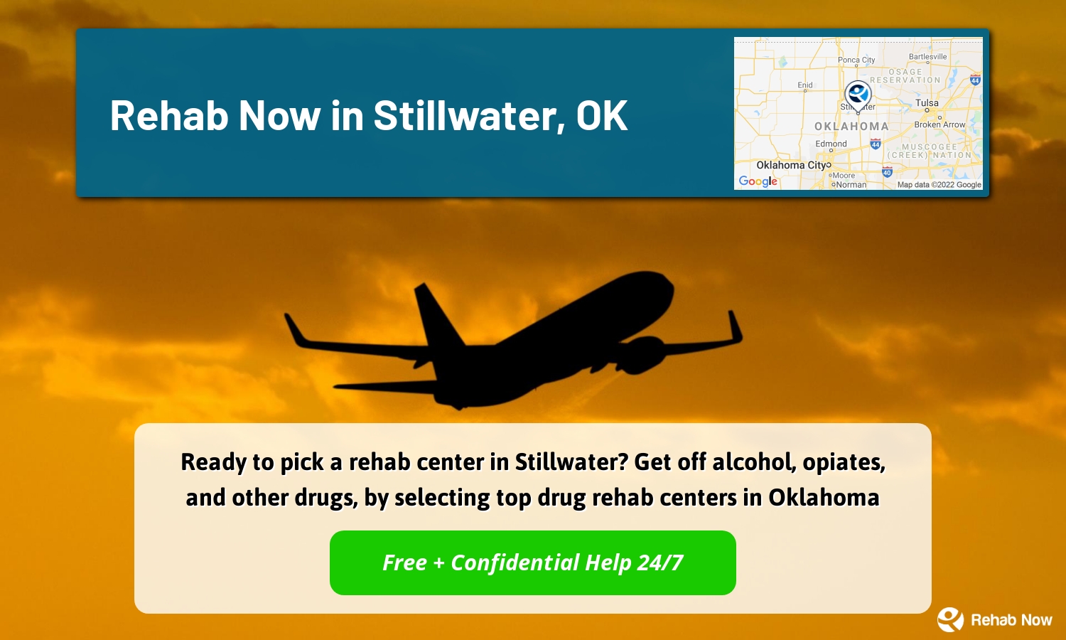 Ready to pick a rehab center in Stillwater? Get off alcohol, opiates, and other drugs, by selecting top drug rehab centers in Oklahoma