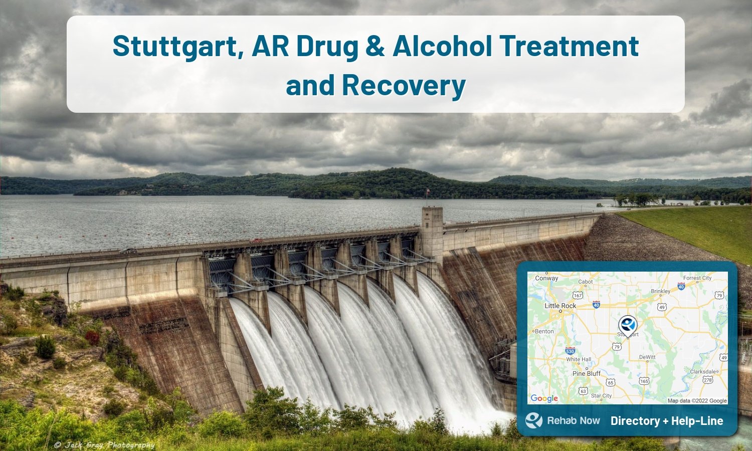 Need treatment nearby in Stuttgart, Arkansas? Choose a drug/alcohol rehab center from our list, or call our hotline now for free help.