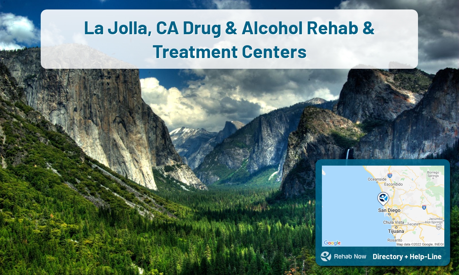 Drug rehab and alcohol treatment services nearby La Jolla, CA. Need help choosing a treatment program? Call our free hotline!
