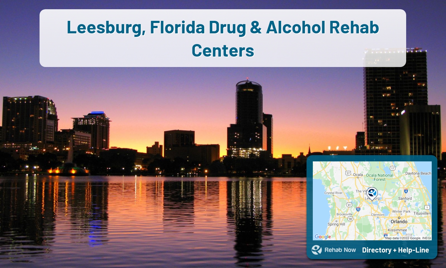 Our experts can help you find treatment now in Leesburg, Florida. We list drug rehab and alcohol centers in Florida.