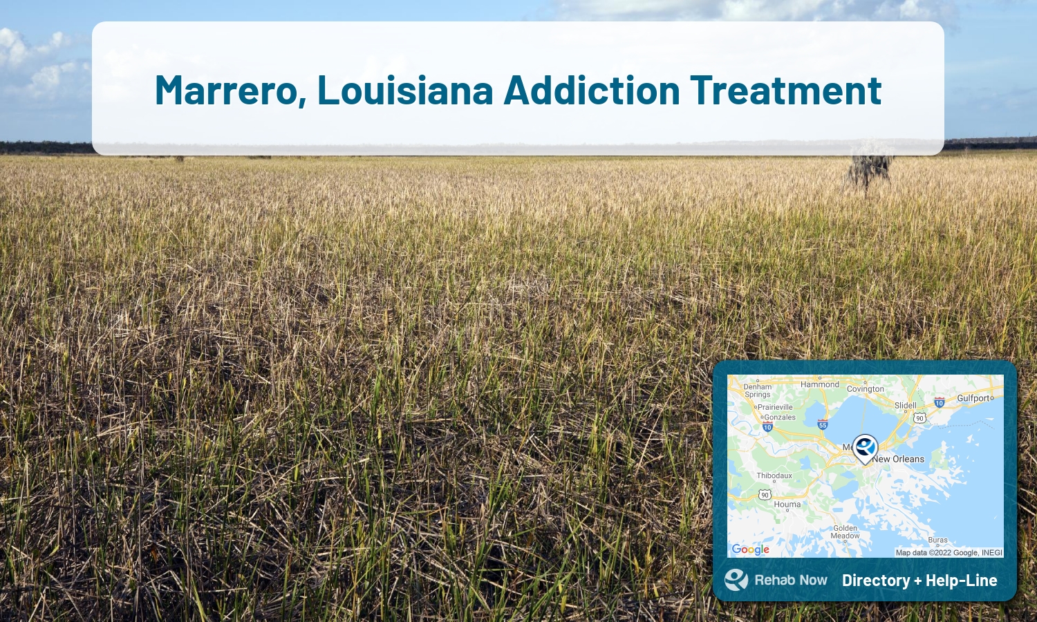 Marrero, LA Treatment Centers. Find drug rehab in Marrero, Louisiana, or detox and treatment programs. Get the right help now!