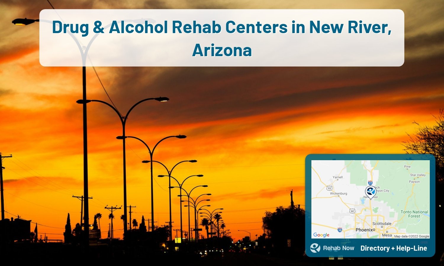 View options, availability, treatment methods, and more, for drug rehab and alcohol treatment in New River, Arizona