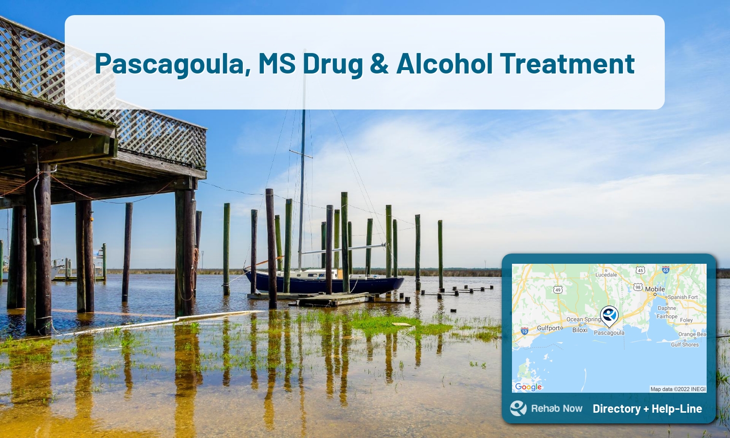 Pascagoula, MS Treatment Centers. Find drug rehab in Pascagoula, Mississippi, or detox and treatment programs. Get the right help now!