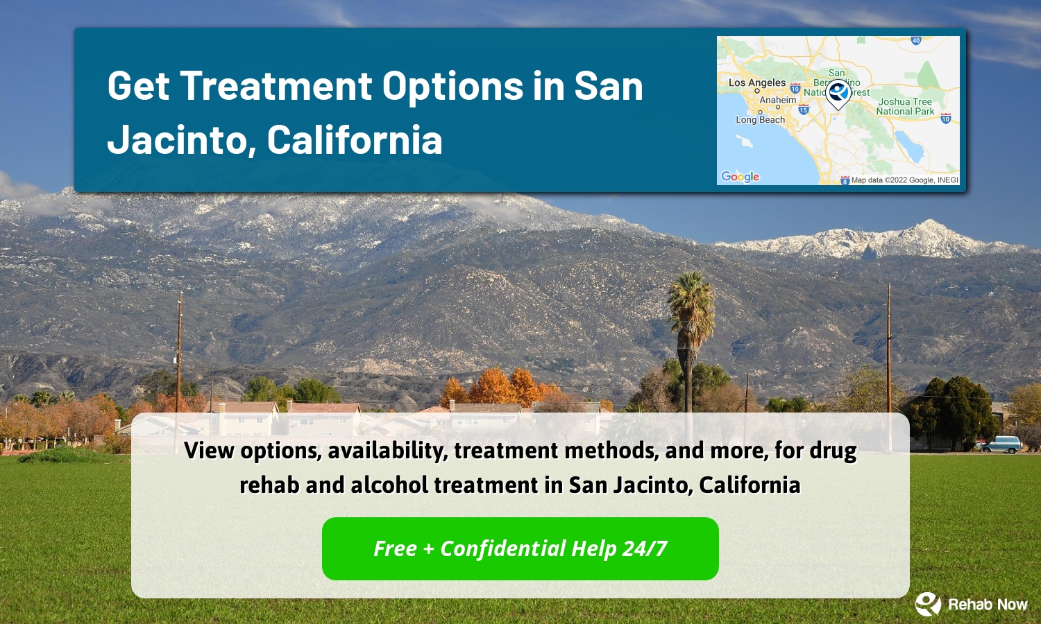 View options, availability, treatment methods, and more, for drug rehab and alcohol treatment in San Jacinto, California
