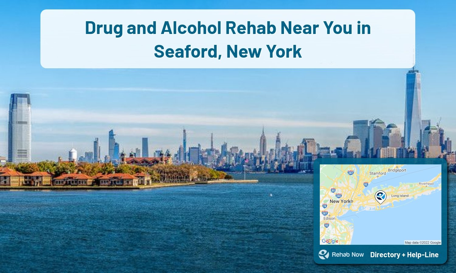 List of alcohol and drug treatment centers near you in Seaford, New York. Research certifications, programs, methods, pricing, and more.