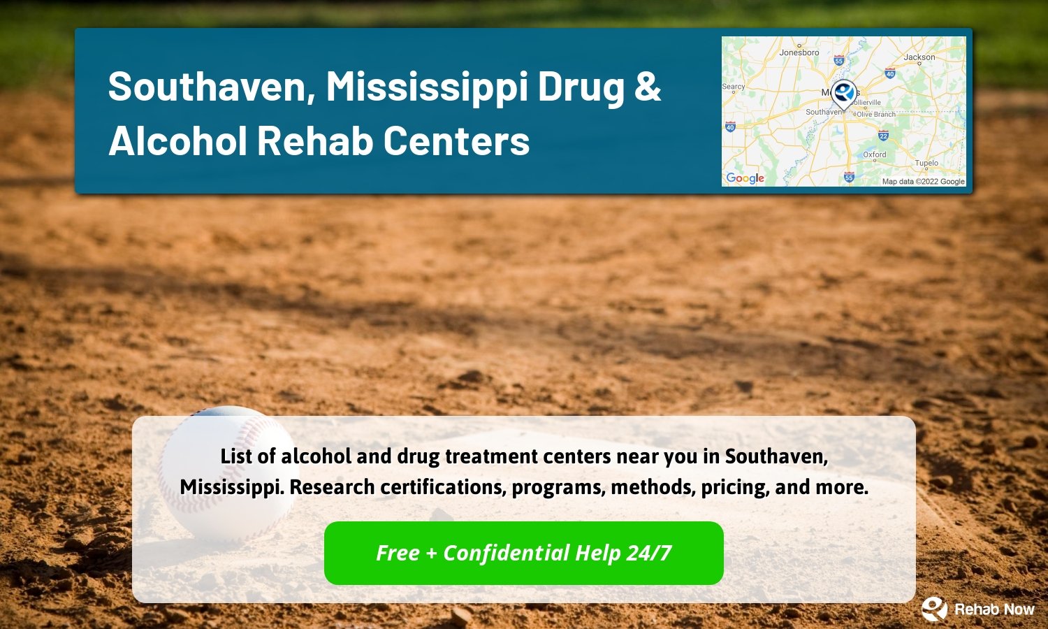 List of alcohol and drug treatment centers near you in Southaven, Mississippi. Research certifications, programs, methods, pricing, and more.