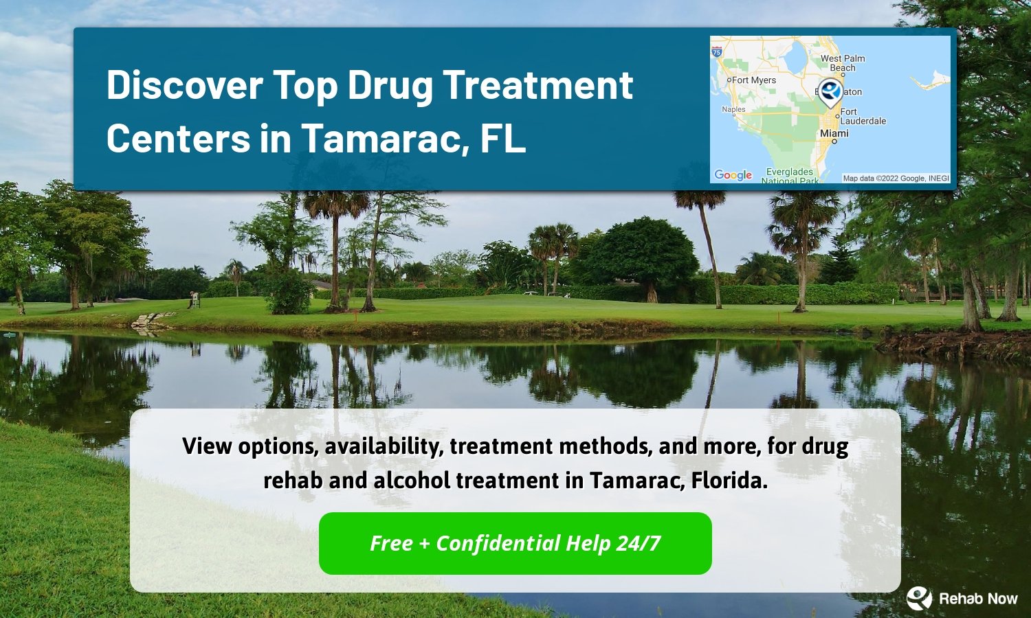 View options, availability, treatment methods, and more, for drug rehab and alcohol treatment in Tamarac, Florida.