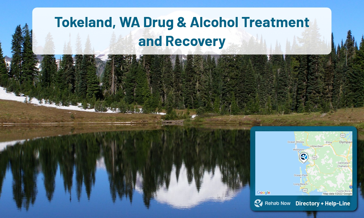 List of alcohol and drug treatment centers near you in Tokeland, Washington. Research certifications, programs, methods, pricing, and more.