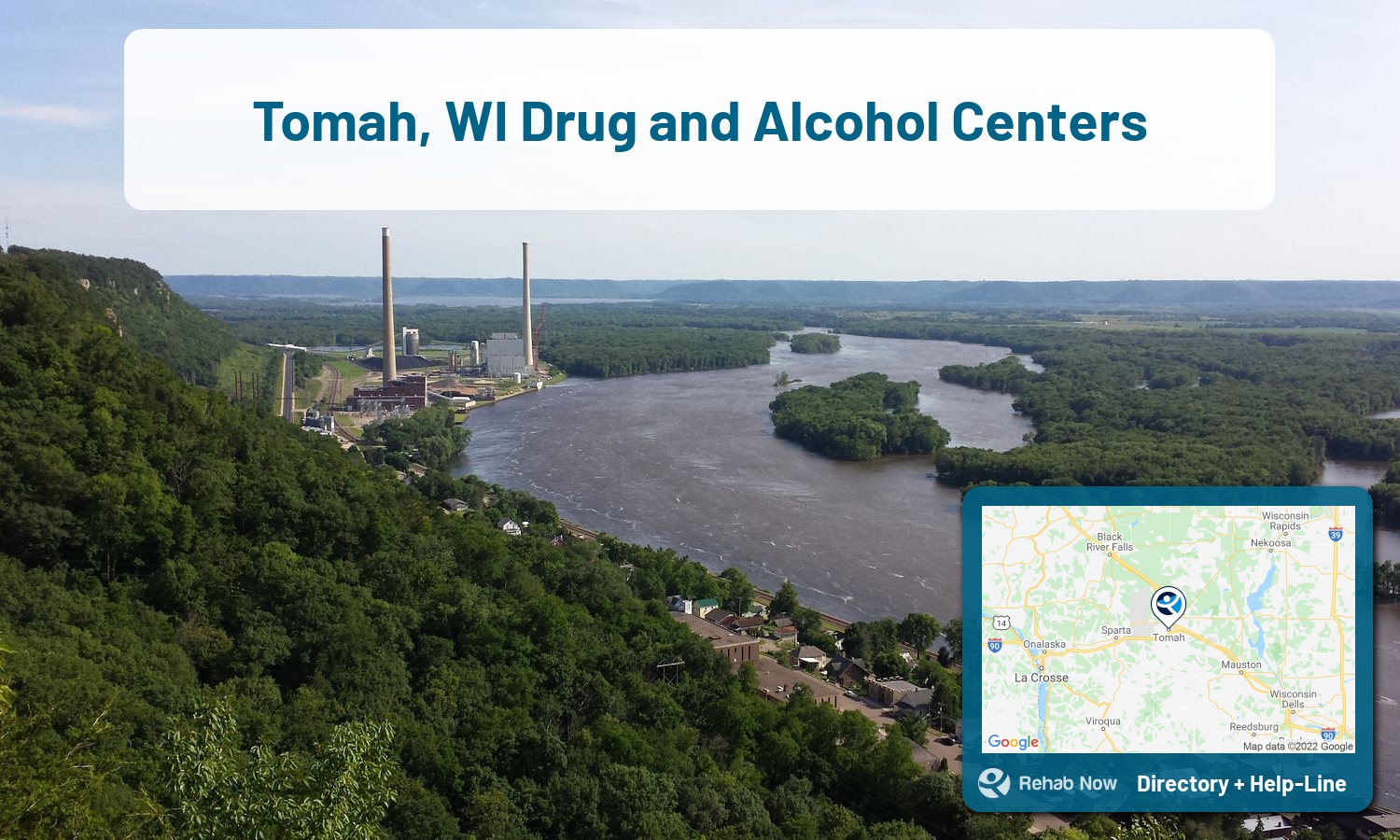 List of alcohol and drug treatment centers near you in Tomah, Wisconsin. Research certifications, programs, methods, pricing, and more.