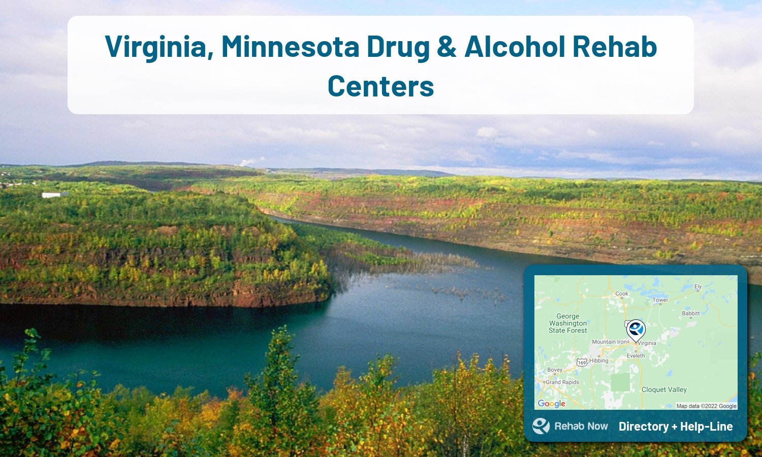 Virginia, MN Treatment Centers. Find drug rehab in Virginia, Minnesota, or detox and treatment programs. Get the right help now!