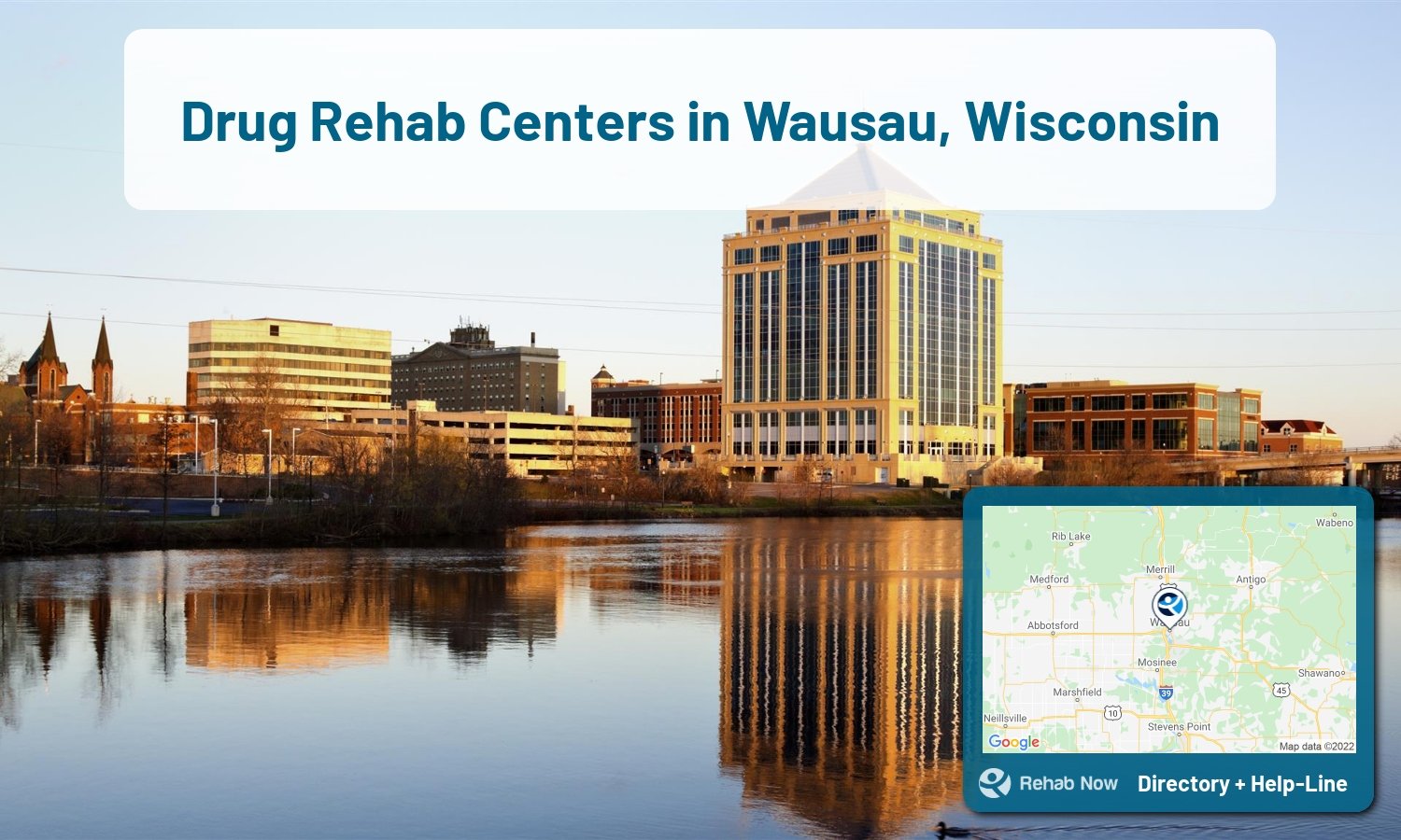 Wausau, WI Treatment Centers. Find drug rehab in Wausau, Wisconsin, or detox and treatment programs. Get the right help now!
