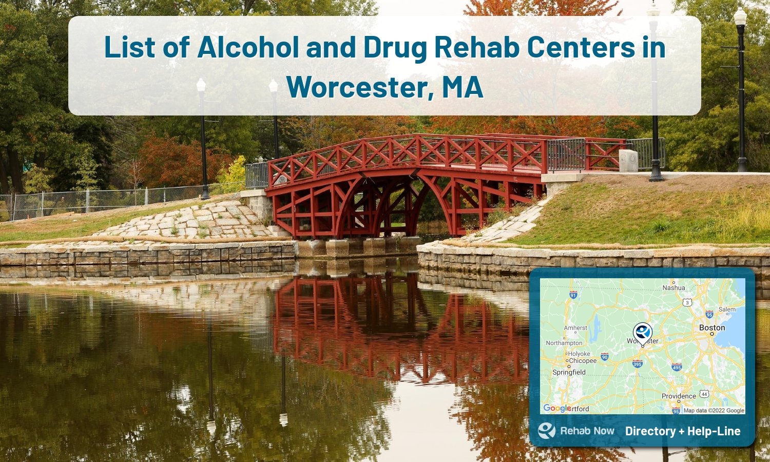 Worcester, MA Treatment Centers. Find drug rehab in Worcester, Massachusetts, or detox and treatment programs. Get the right help now!