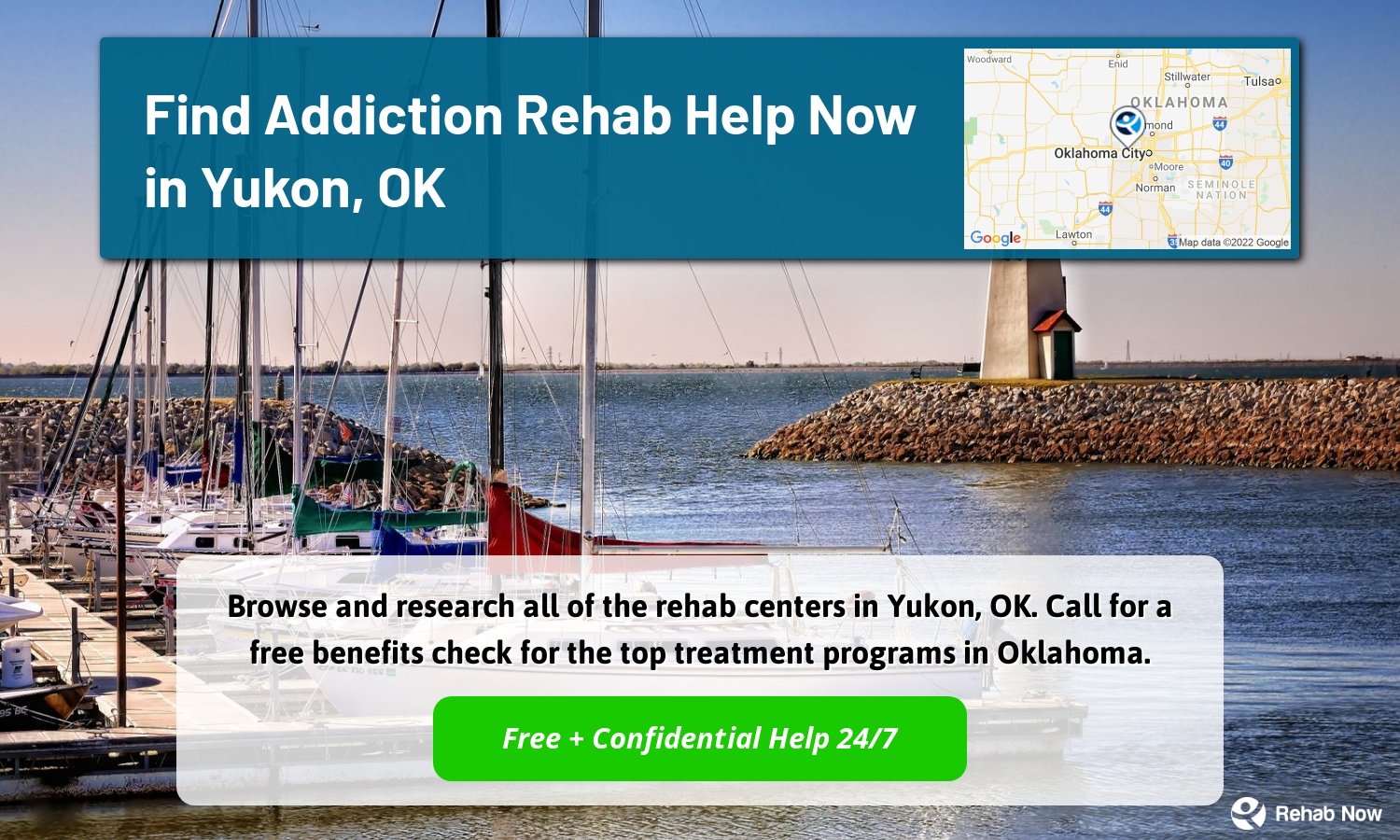 Browse and research all of the rehab centers in Yukon, OK. Call for a free benefits check for the top treatment programs in Oklahoma.